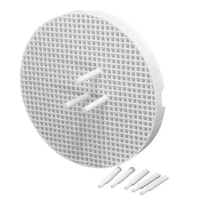 Bandeja Refratária + 10 Pinos De Zircon Redonda