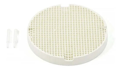 Bandeja Refratária + 10 Pinos De Zircon Redonda