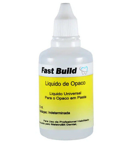 Fast Build Liquido De Opaco Em Pasta 50 Ml, Ceramico Dental