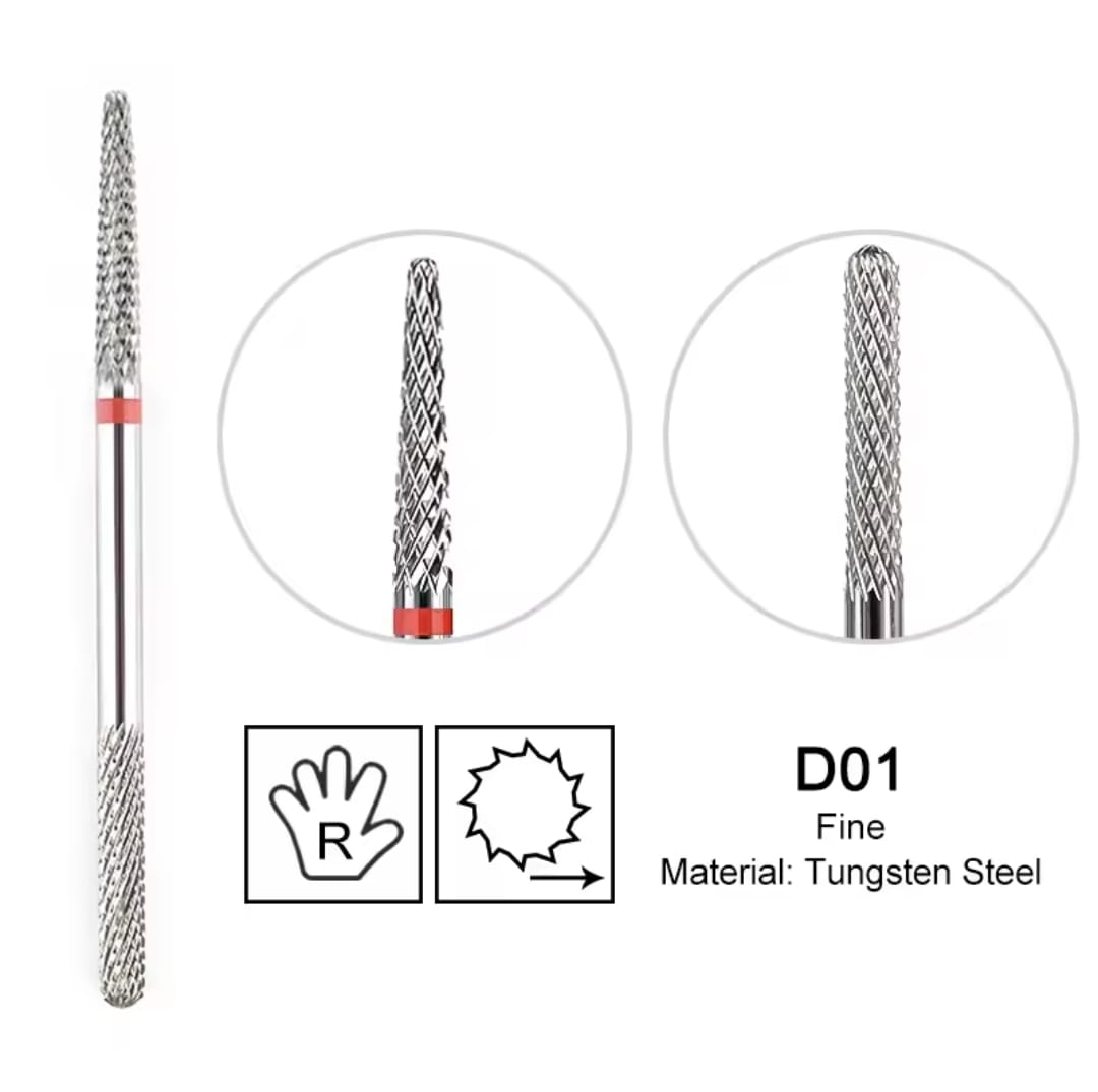 Broca Duplas Carboneto De Tungstênio, Cortes Cruzado