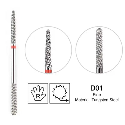Broca Duplas Carboneto De Tungstênio, Cortes Cruzado