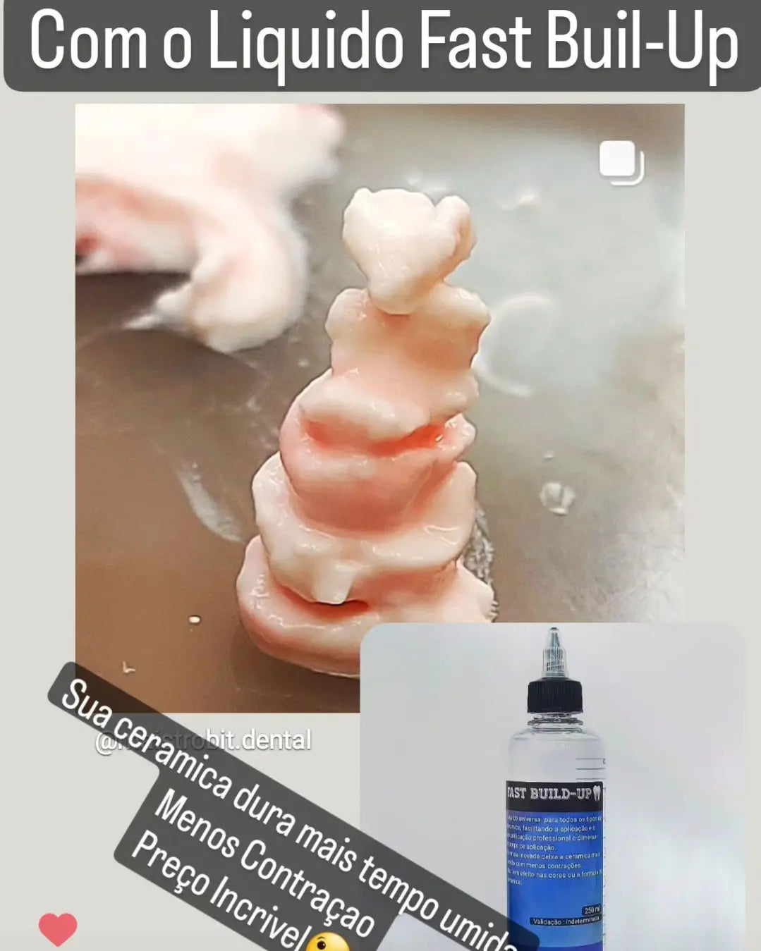 Fast Build, Liquido Modelar 250ml